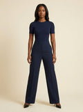 Pantalon Tailleur — Bleu Marine