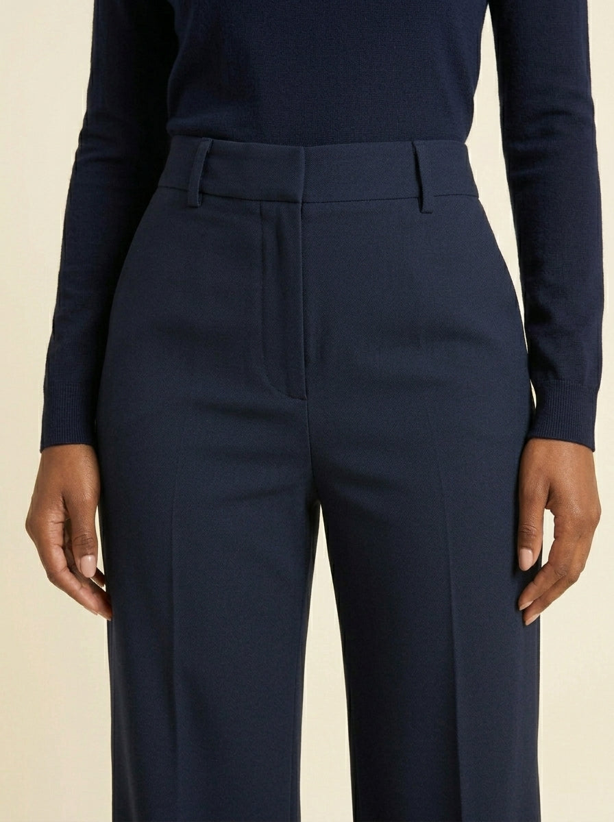 Pantalon Tailleur — Bleu Marine
