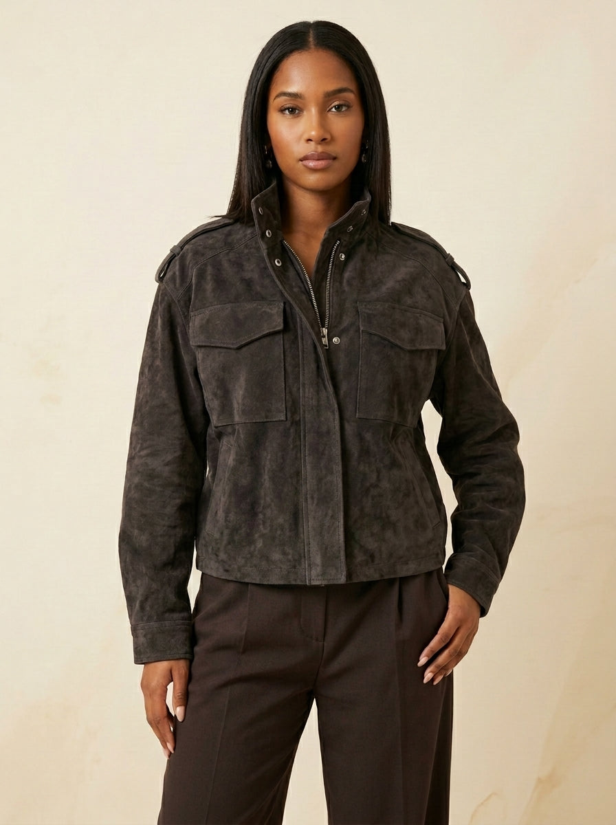 Veste Field Daim — Anthracite